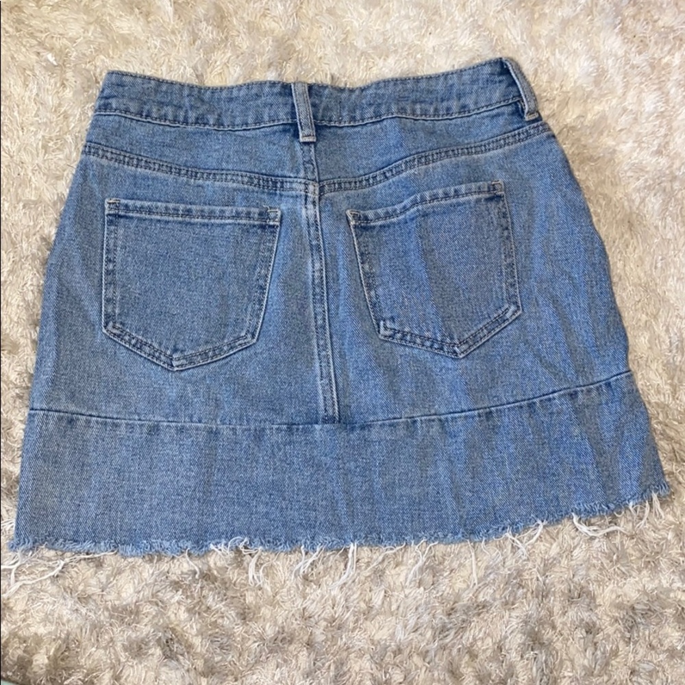 PAC SUN MINI JEAN SKIRT!!!!!!!!!!!!!!! - Picture 2 of 2